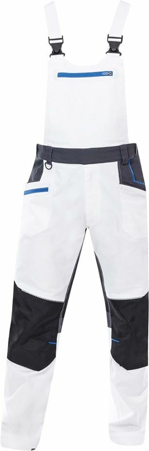 Ardon 4XSTRETCH Pracovné nohavice na traky Biela, 46