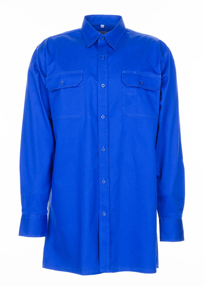 Planam SHIRTS TWILL SHIRT LONG SLEEVES Košeľa Modrá, 37/38