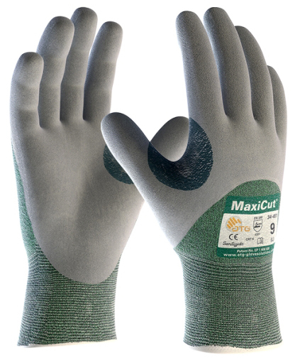 ATG 34-451 MAXICUT Protiporezné rukavice Šedá-Sivá, 9