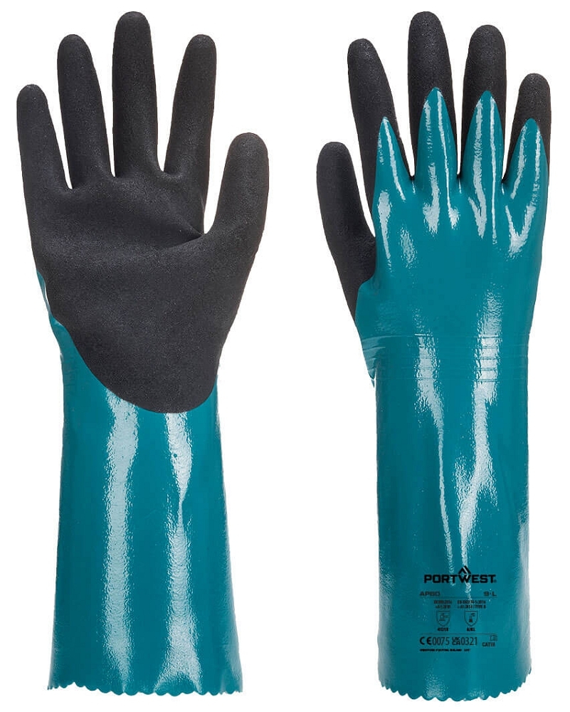 Portwest AP60 Pracovné rukavice Modrá-Čierna, 11