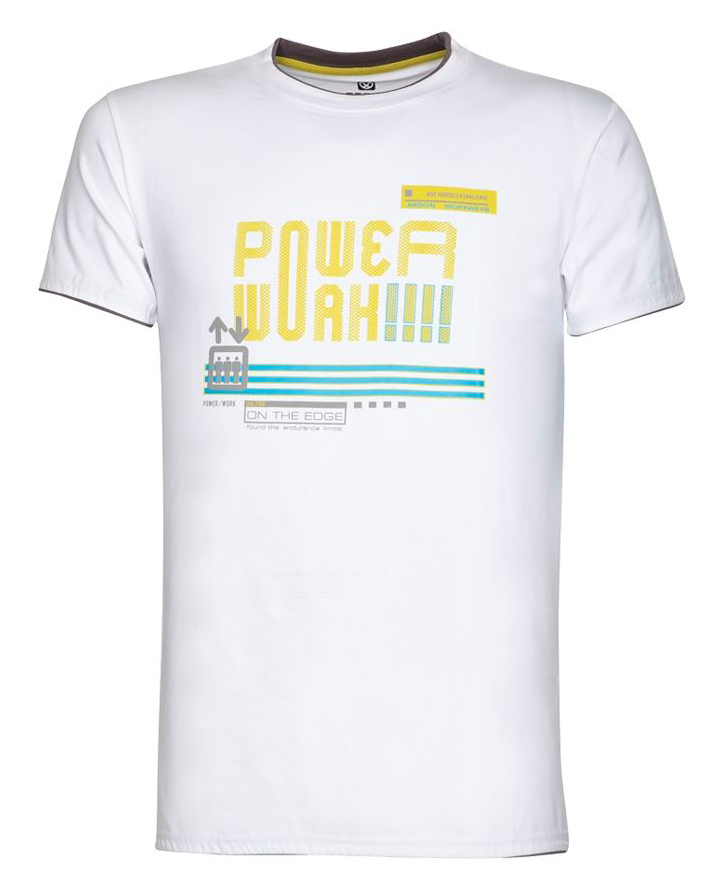 Ardon 4TECH POWERWORK Tričko s krátkym rukávom Biela, S