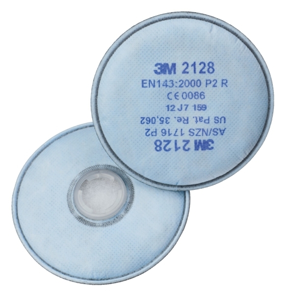 3M 2128 P2R Časticové filtre 2 kusov