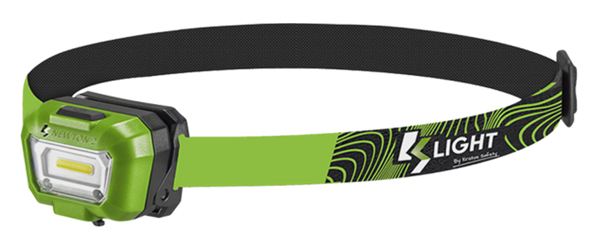E-shop Kratos Safety NEWTON 1 HL1010000 Čelovka Zelená-Čierna