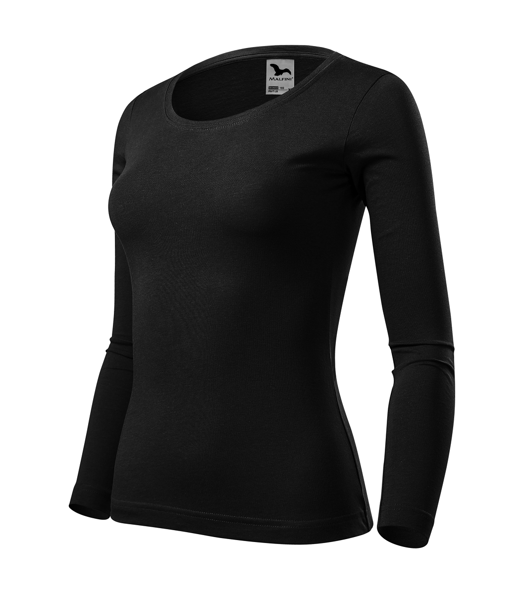 Malfini FIT-T LS 169 Tričko dámske Čierna, XXL