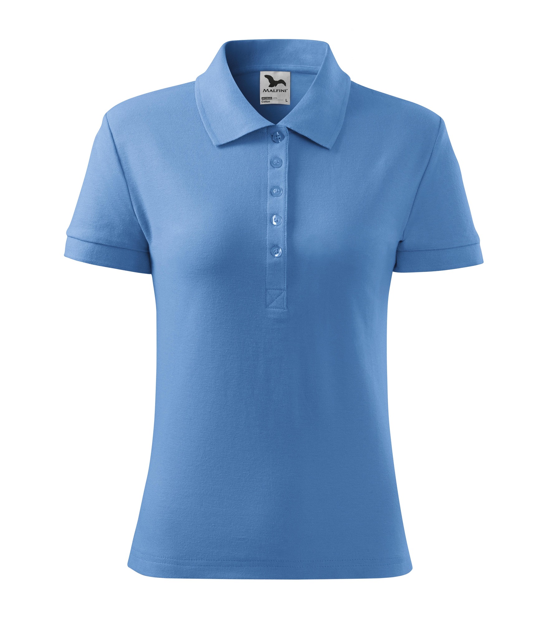 Malfini COTTON 213 Polokošeľa dámska L, Nebeská modrá