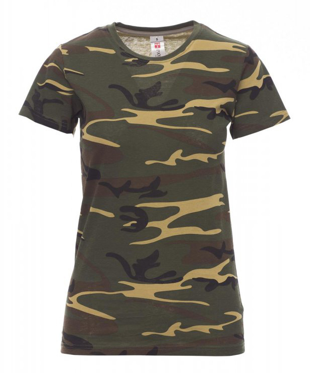 Payper SUNSET LADY Tričko dámske XS, Camouflage