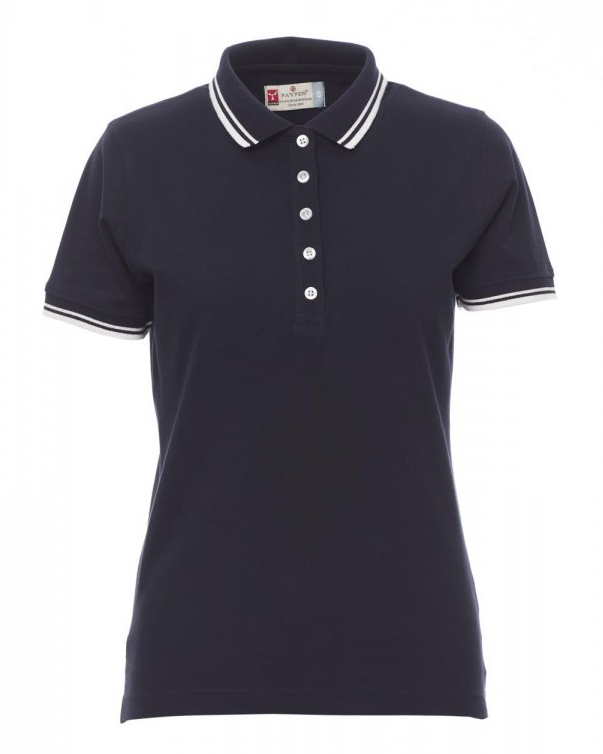 Payper SKIPPER LADY Polokošeľa dámska L, Navy blue-White