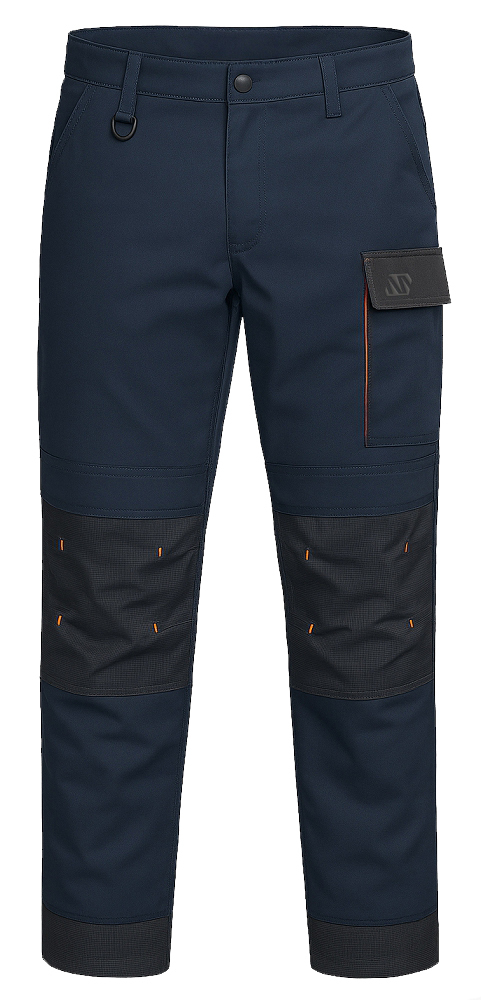 Bennon HERKON TROUSERS BLUE Pracovné nohavice Modrá, 42