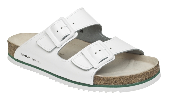 Bennon WHITE HORSE SLIPPER Šlapky Biela, 44