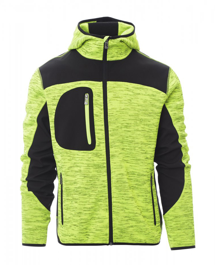 Payper TRIP Pánska bunda 3XL, Yellow fluorescent-Black