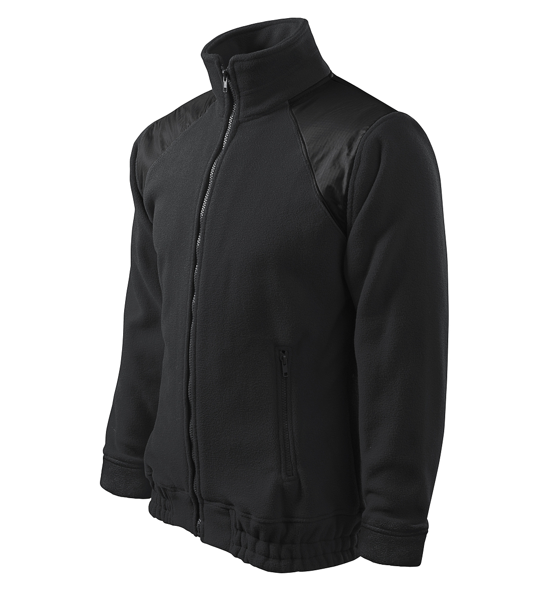 Rimeck JACKET HI-Q 506 Fleecová bunda unisex XL, Ebony grey