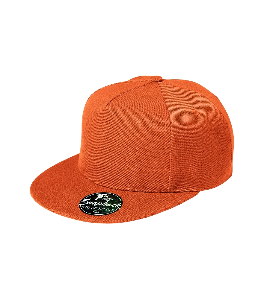 Malfini RAP 5P 301 Čiapka unisex Oranžová