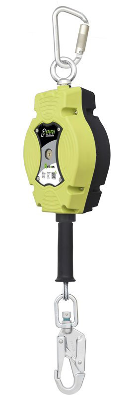 Kratos Safety FA2040210B Zachytávač pádu Zelená-Čierna