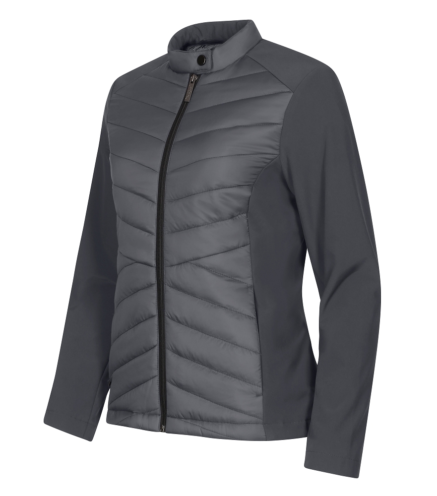 Malfini CROSS 556 Hybridná bunda dámska XXL, Light anthracite