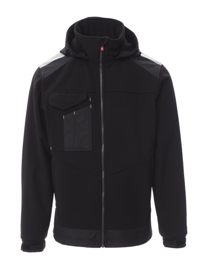 Payper PERFORMER 2.0 Softshellová bunda XXL, Black-Black