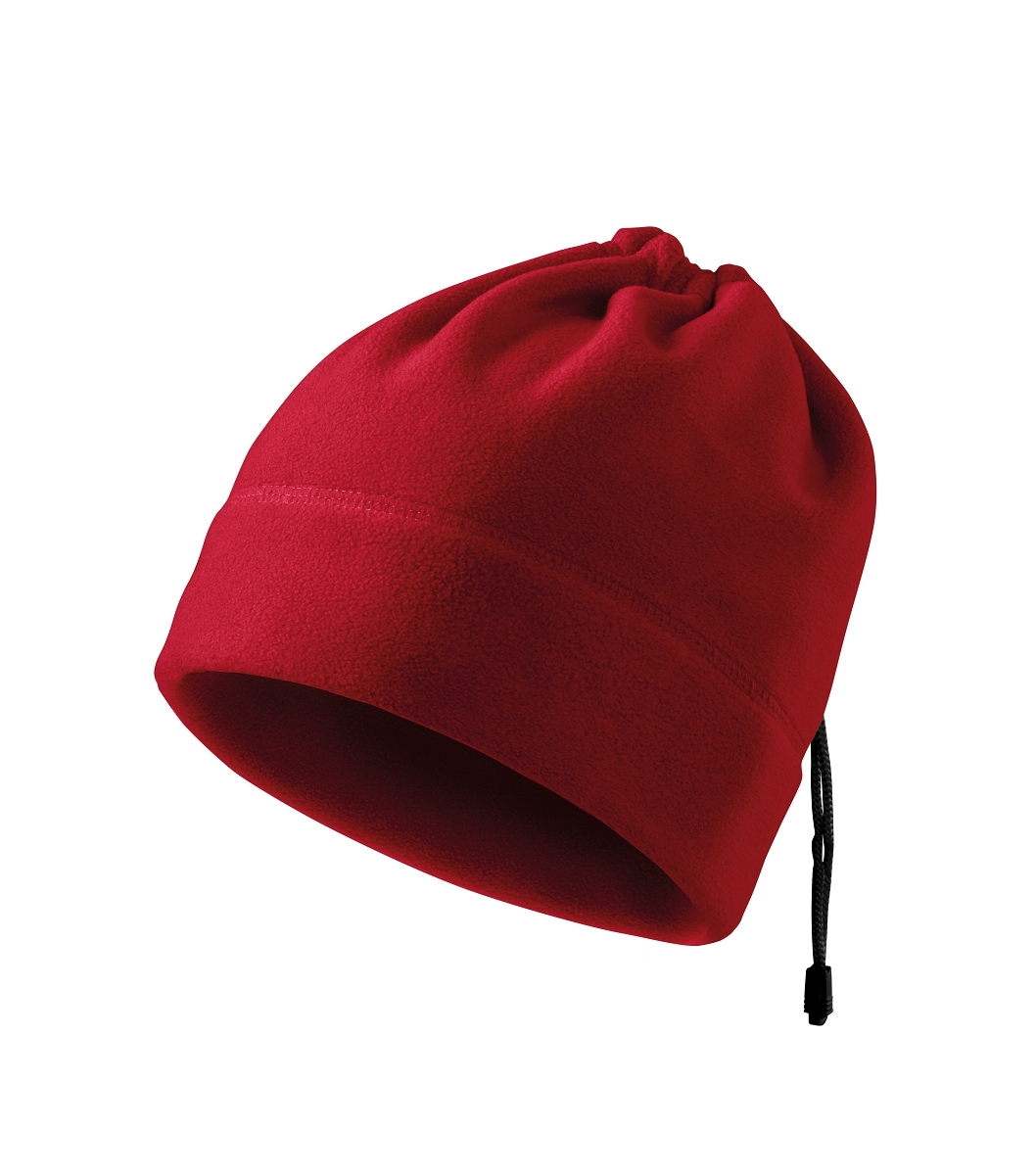 Malfini PRACTIC 519 Fleece čiapka unisex Marlboro červená