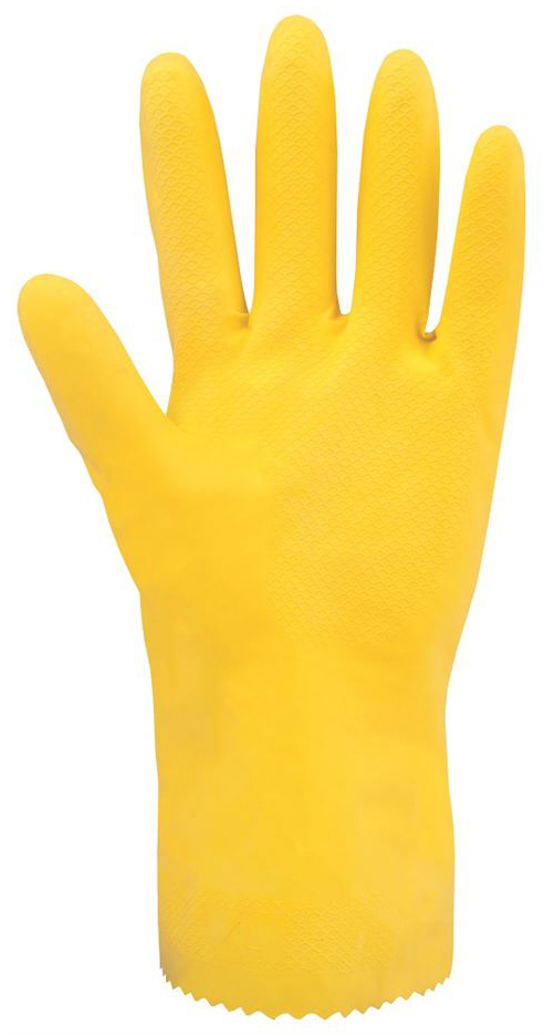 Ardon STANLEY Pracovné latexové rukavice Žltá, 7