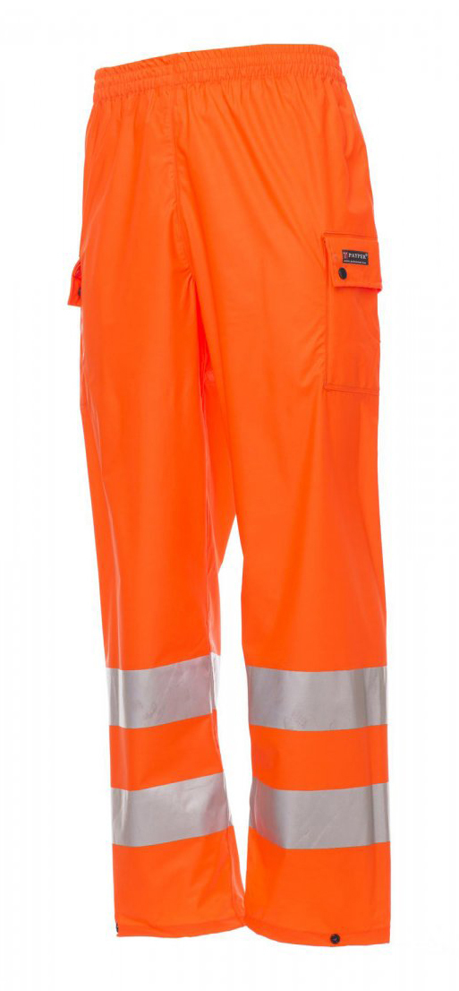 Payper RIVER-PANTS Reflexné nepremokavé nohavice S, Fluorescent orange