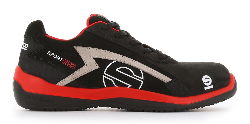 Sparco SPORT EVO DONNINGTON S3 SRC Bezpečnostná obuv Čierna-Červená, 38