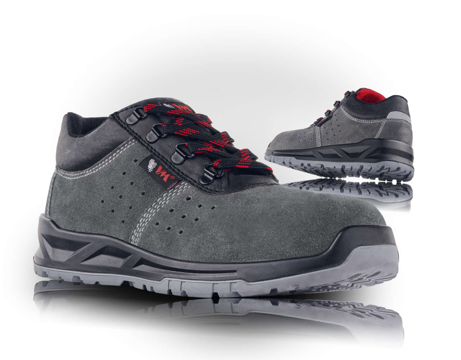VM Footwear LAUSANNE S1P Bezpečnostná obuv Šedá, 36