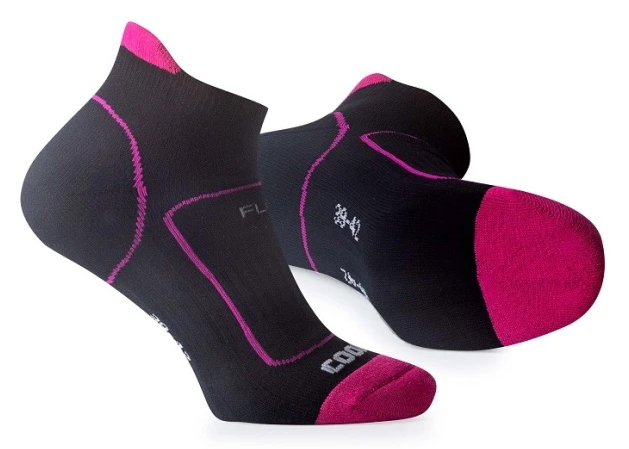 Ardon FLR COOL PINK Ponožky 35-38, Čierna-Ružová