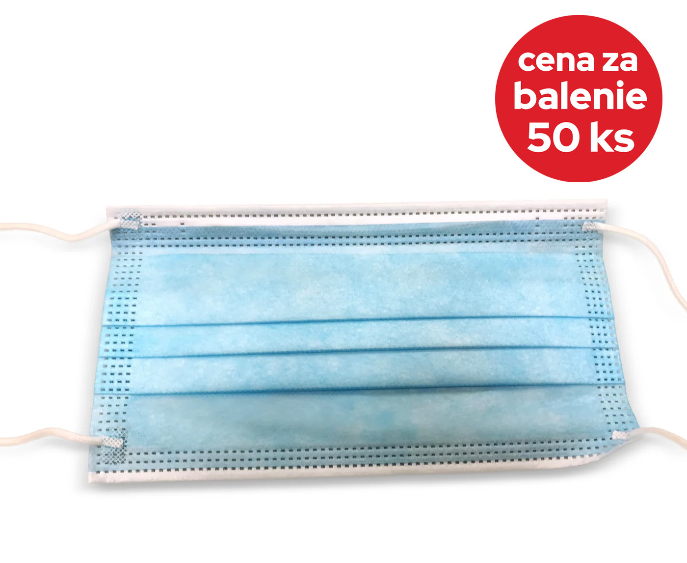 BFE98 Type IIR Jednorázové rúška - balenie 50 kusov 50 kusov