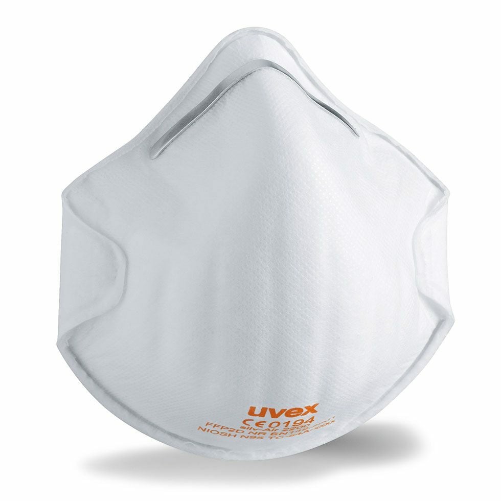 Uvex SILV-AIR 2200 FFP2 Respirátor miskový Biela