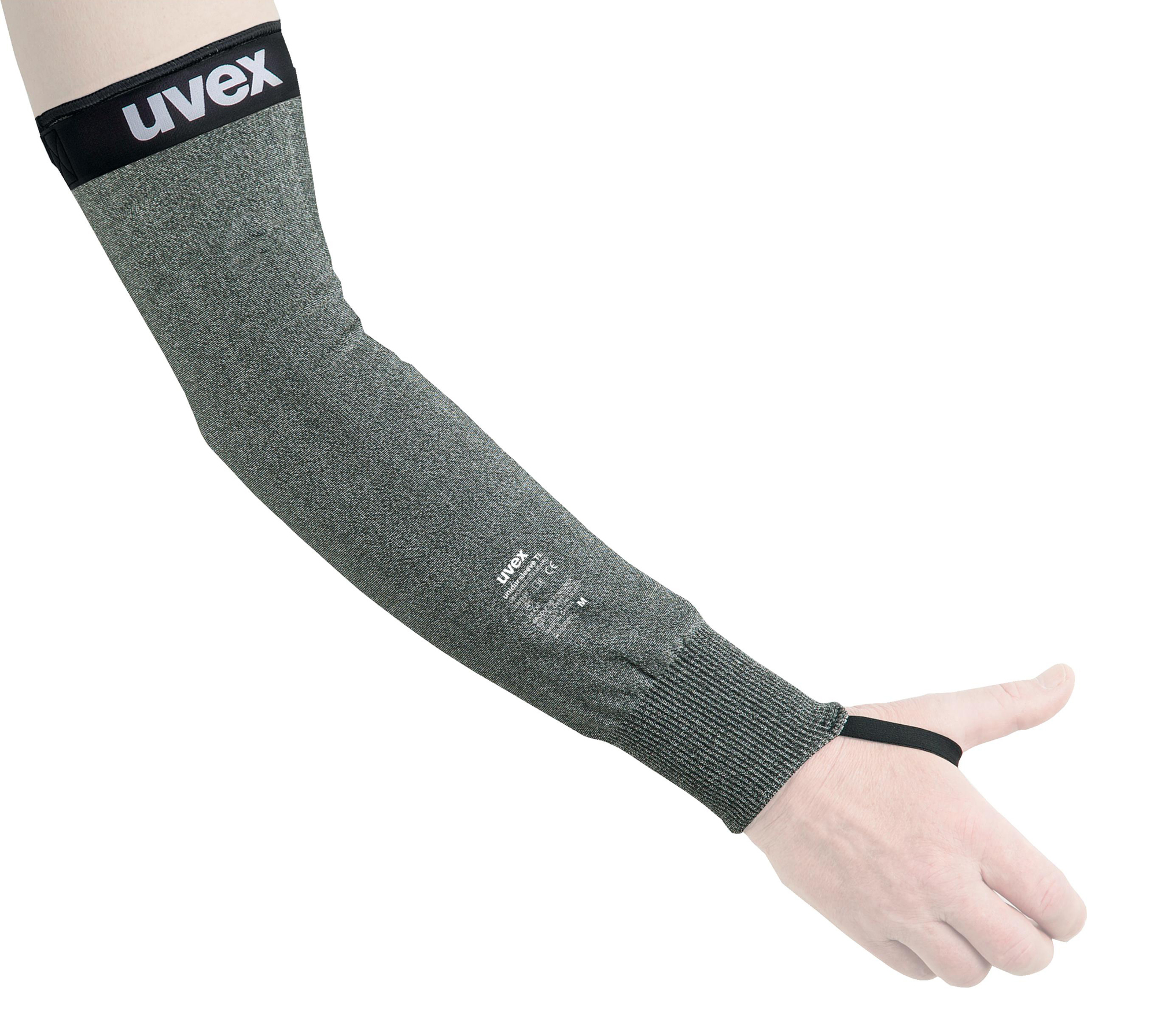 Uvex UNIDUR SLEEVE C TL Protiporezný rukávnik M, Sivý melír
