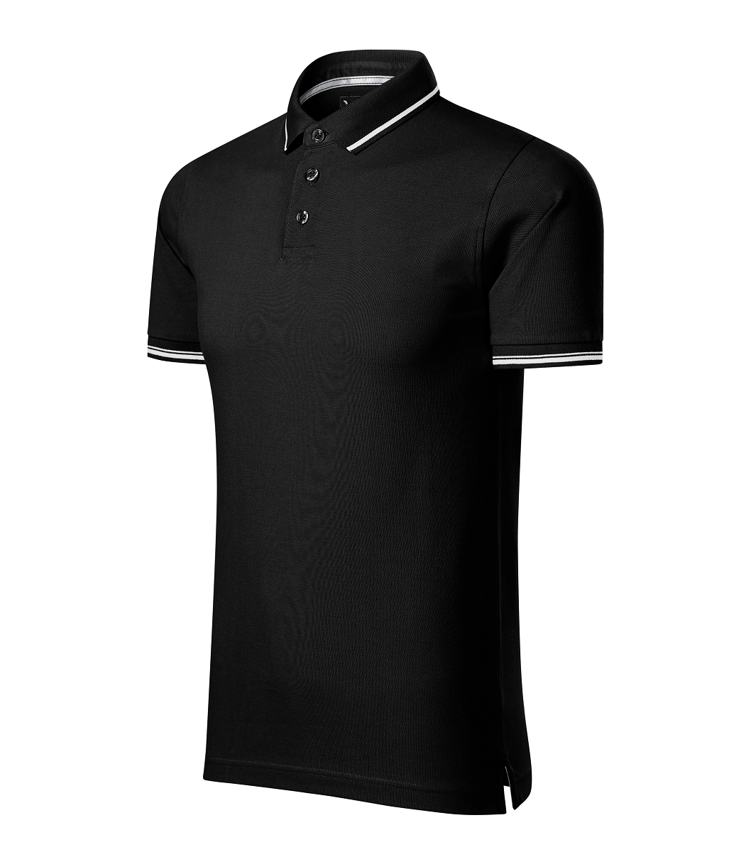 Malfini Premium PERFECTION PLAIN 251 Polokošeľa pánska Čierna, L