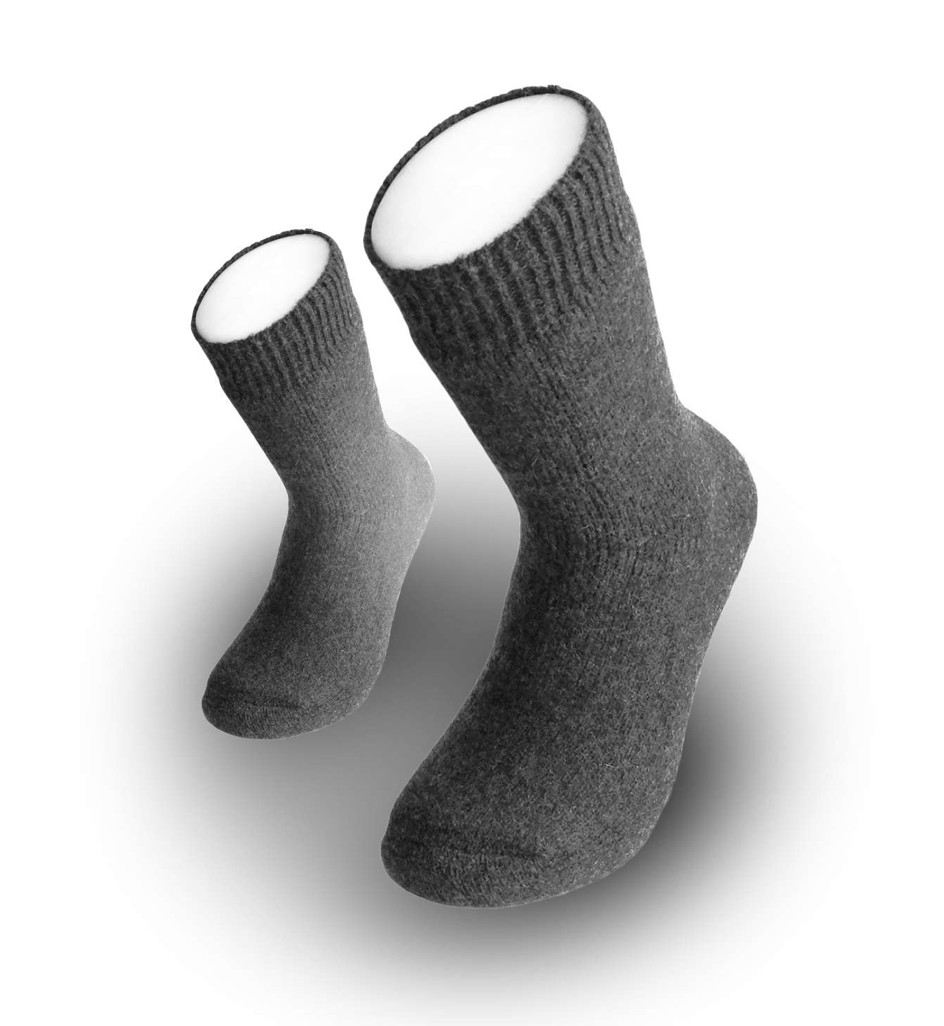 VM Footwear 8006 Vlnené ponožky Čierna, 39-42
