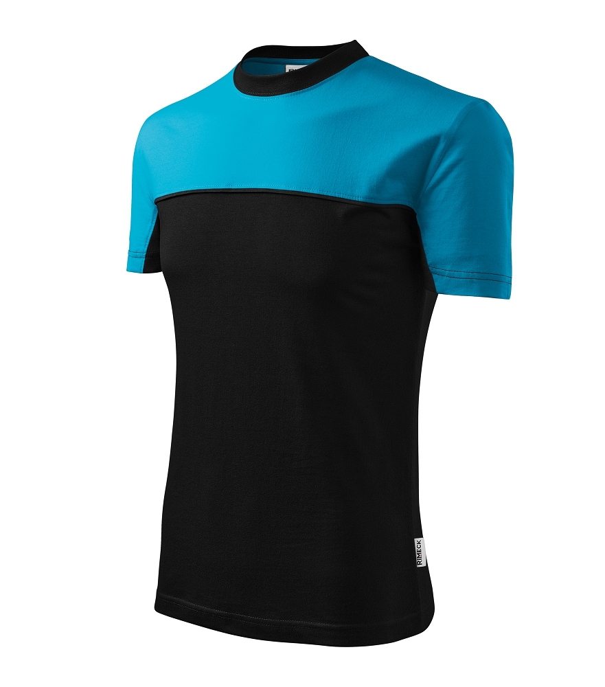 Rimeck COLORMIX 109 Tričko unisex S, Tyrkysová