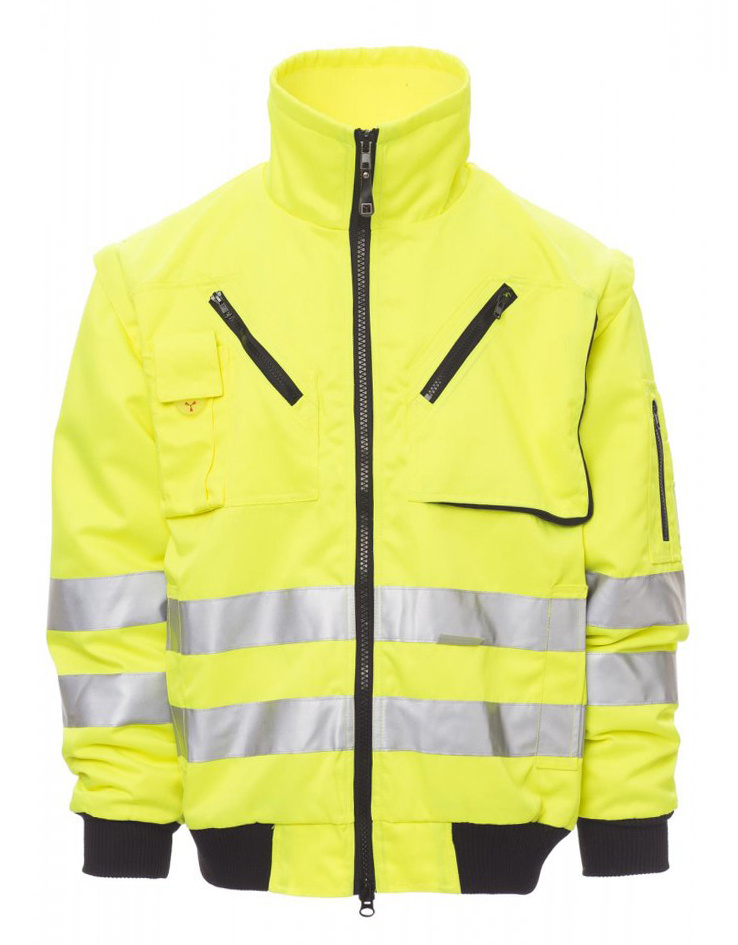Payper STREET Reflexná bunda S, Fluorescent yellow