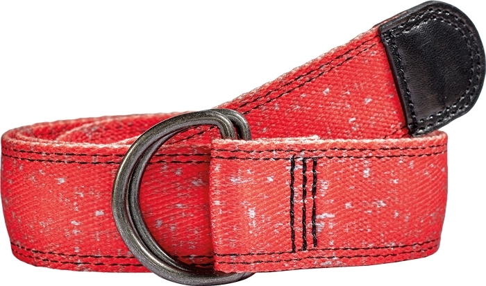 Cerva KNOXFIELD Opasok Červená, dĺžka 135cm