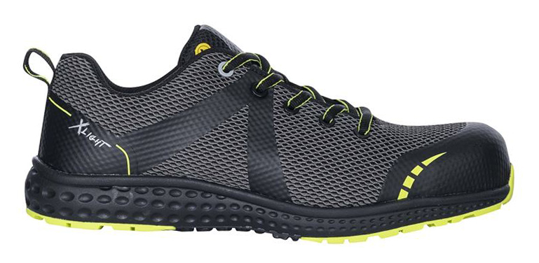 Ardon XLIGHT YELLOW ESD S1P Bezpečnostná obuv Čierna-Žltá, 36