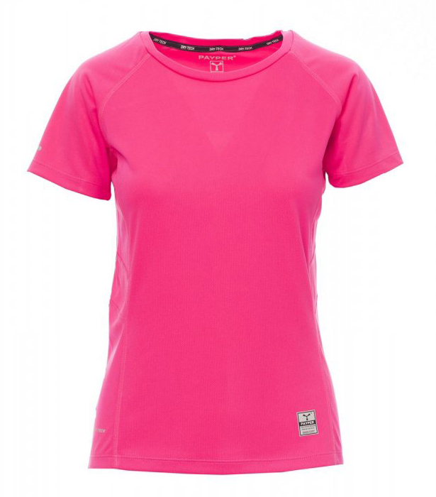 Payper RUNNING LADY Tričko dámske S, Fluorescent fuchsia