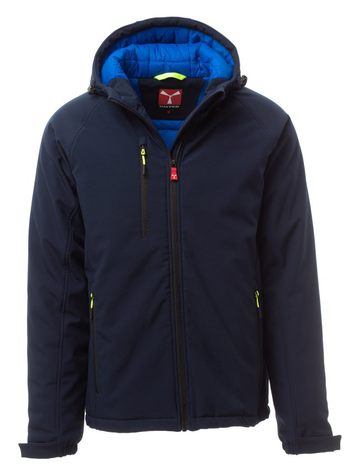 Payper GALE PAD Softshellová bunda zateplená XS, Navy blue-Royal blue