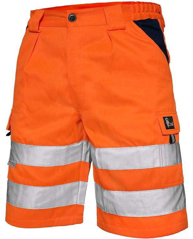 Canis CXS NORWICH Výstražné kraťasy pánske Fluorescenčno oranžová, 46