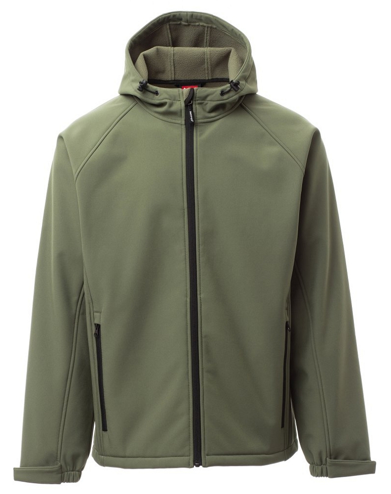 Payper GALE Softshellová bunda pánska XS, Military green