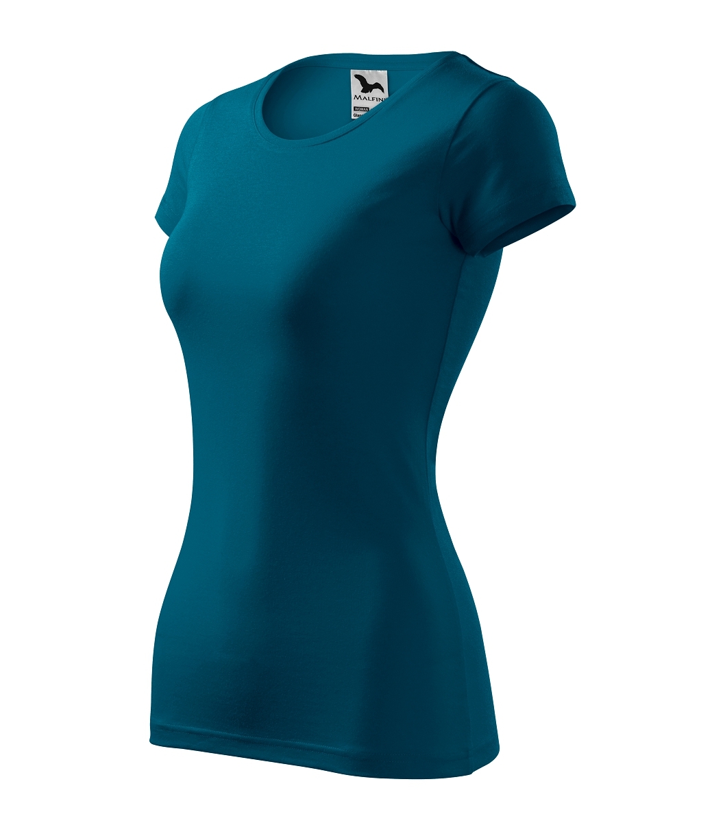 Malfini GLANCE 141 Tričko dámske XS, Petrol blue