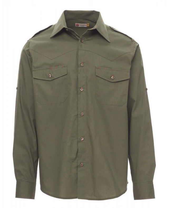 Payper TROPHY Košeľa pánska S, Military green