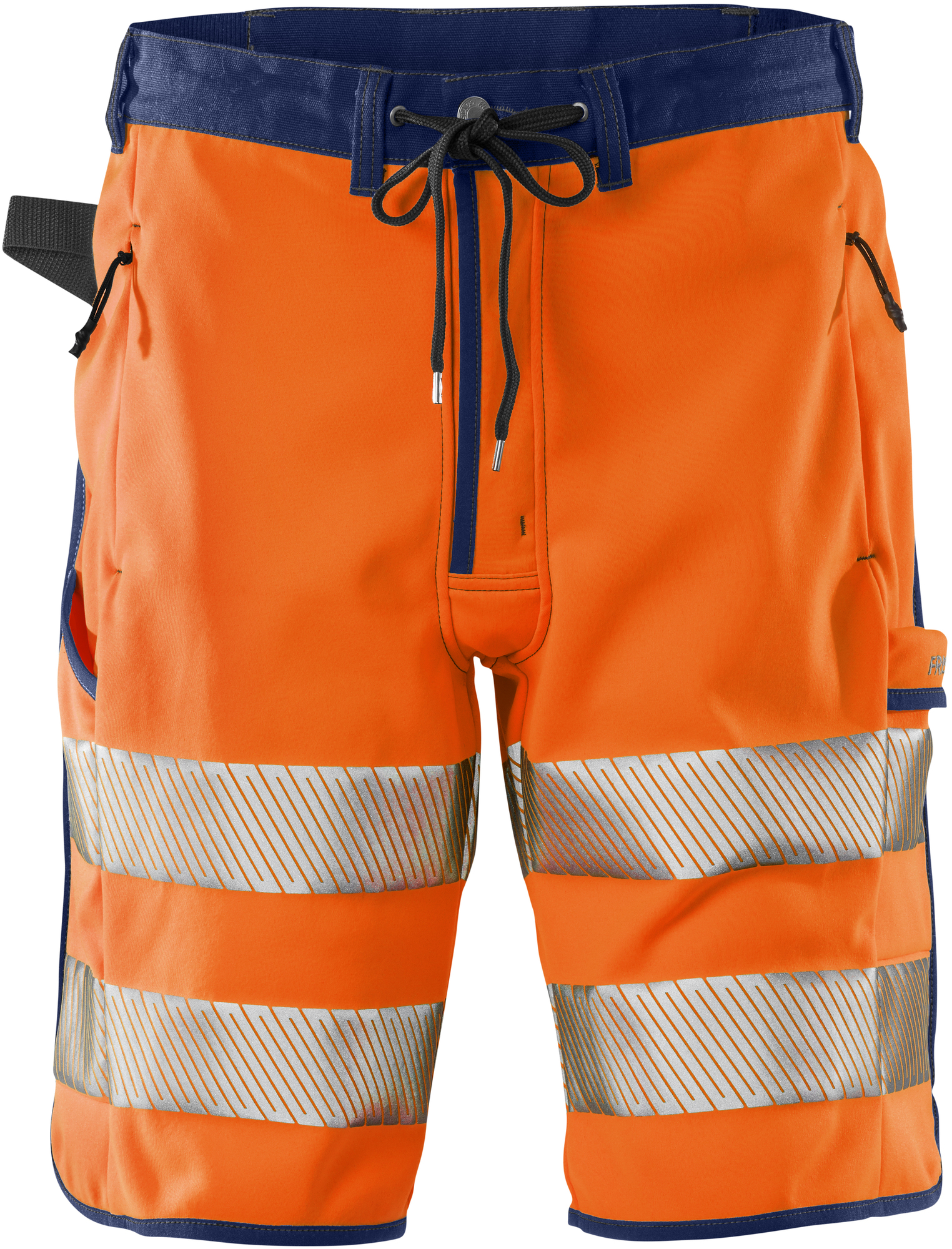 Fristads Výstražné krátke nohavice 2513 SSL XS, Výstražná oranžová