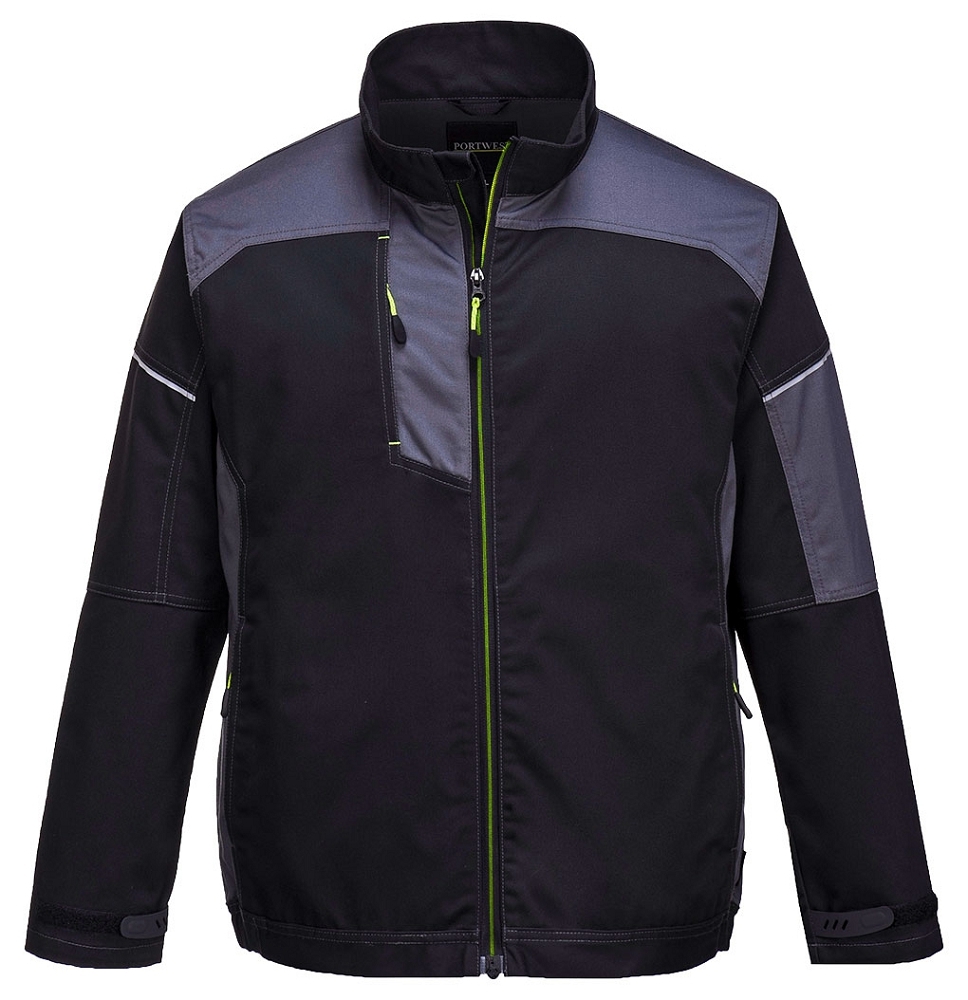 Portwest T603 Pracovná bunda PW3 Čierna-Sivá, 3XL