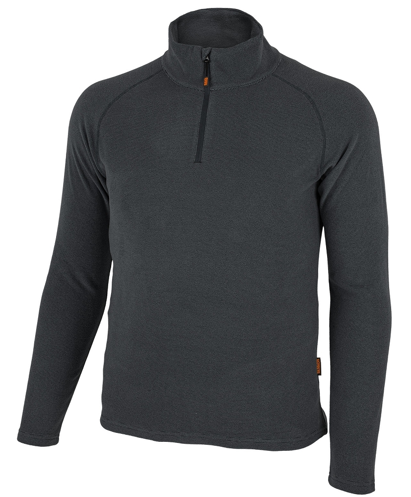 Bennon POLAROS SWEATSHIRT GREY Fleecová mikina S, Šedá