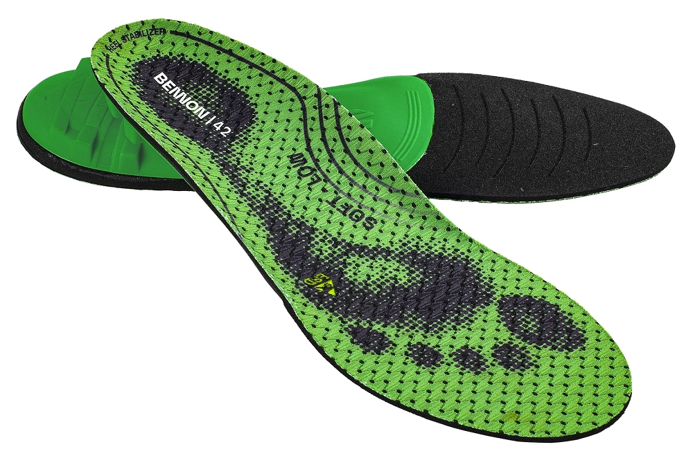 Bennon ORTHOCOMFORT ESD SOFT LOW INSOLE Stielka do topánok Zelená, 35