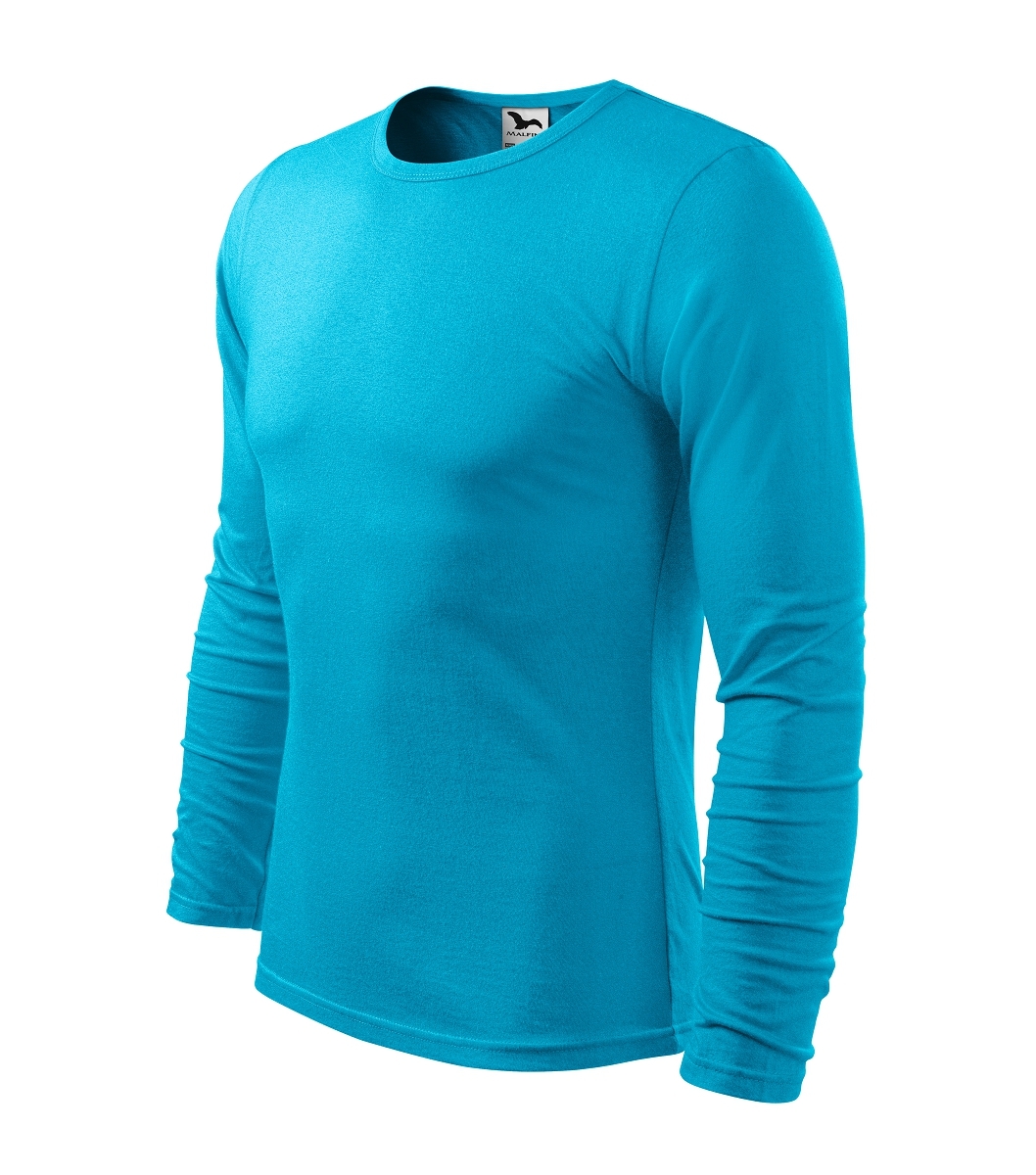 Malfini FIT-T LS 119 Tričko pánske L, Tyrkysová