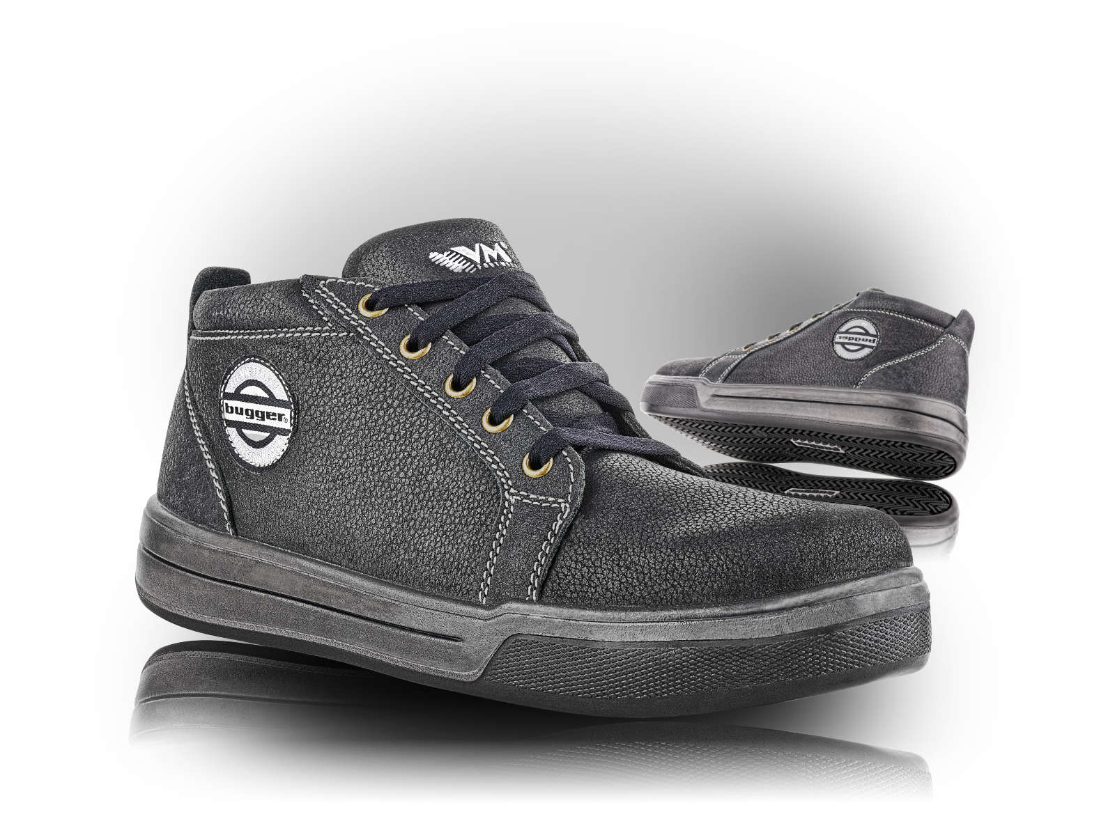 VM Footwear MADISON S1 Bezpečnostná obuv Čierna, 39
