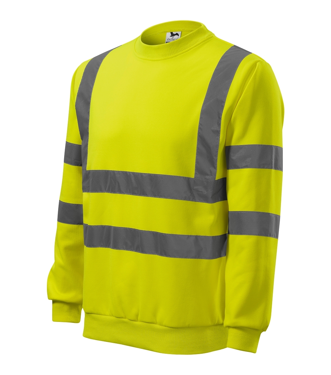 Rimeck HV ESSENTIAL 4V6 Mikina unisex M, Fluorescenčná žltá