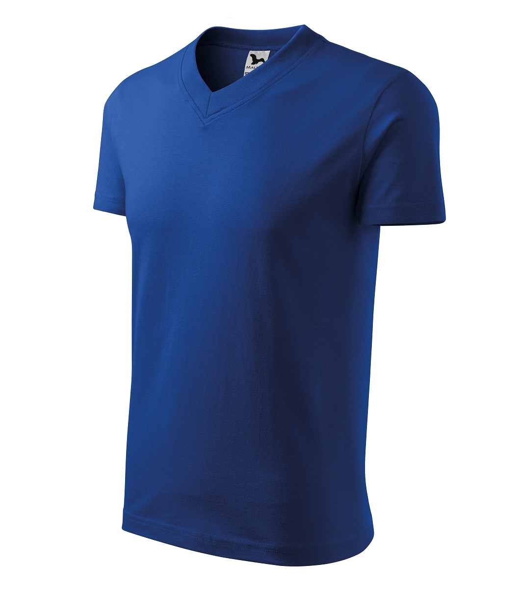 Malfini V-NECK 102 Tričko unisex S, Kráľovská modrá