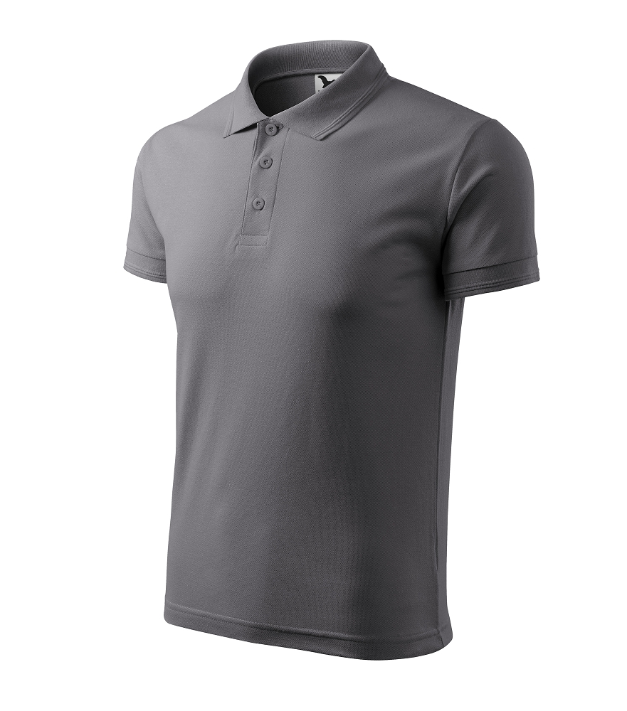 Malfini PIQUE POLO 203 Polokošeľa pánska 3XL, Oceľovo sivá