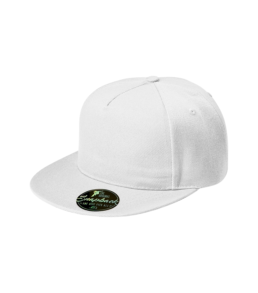 Malfini RAP 5P 301 Čiapka unisex Biela